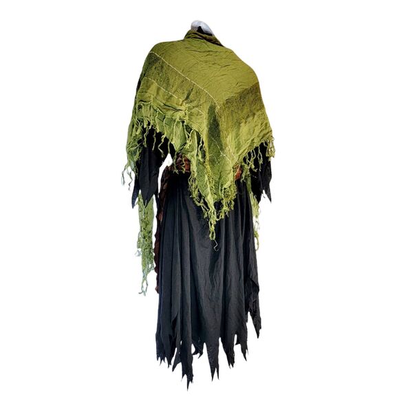Gypsy Peasant Fortune Teller Halloween Costume Youth Size Large 6 Piece - Picture 6 of 12